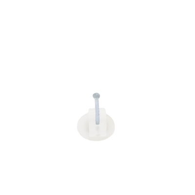 Grapa para cable plano de 6mm color transparente (100pzs) (3210-00100) 