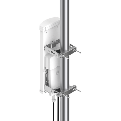 Antena sectorial de 90 grados, 18 dBi, 5.9-7.1 GHz, MU-MIMO 4x4, incluye kit de montaje para EPMP4600