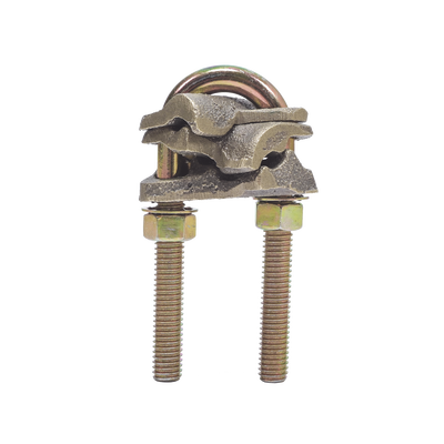 Conector X 2 Cables / Calibre 4-2/0 AWG / Bronce 100% / Unión Cruzada / Sin Soldadura / Baja Resistencia