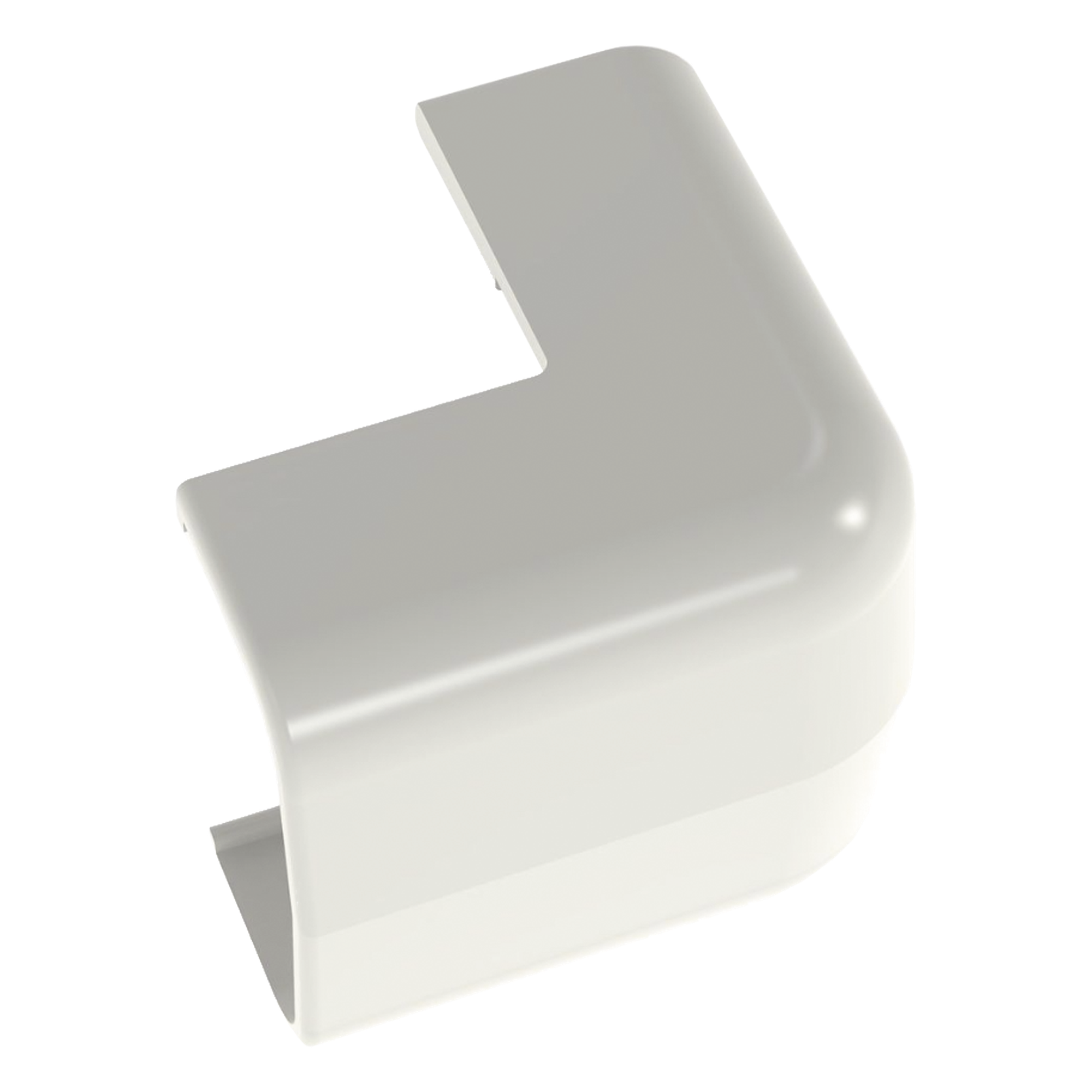 Esquinero exterior, para uso con canaleta LD5, material ABS, Color Blanco Mate — PANDUIT · SKU OCF5IW-E