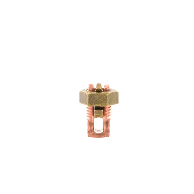 Conector Mecánico de Puesta a Tierra, de Cobre, Para Cables de Calibre 8 a 6 AWG