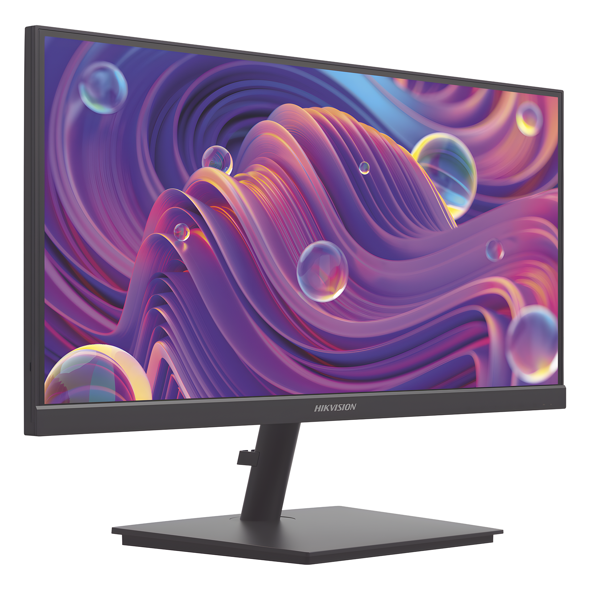 Monitor LED Full HD (1920 X 1080) de 21.5" / Ideal para CCTV, Oficina y Hogar / Entrada HDMI-VGA / Montaje VESA (75 X 75) / Uso 24/7 / Backlight E-LED / 100 Hz / Ultra Delgado / Bocinas Integradas — HIKVISION · SKU DS-D5022F2-1V2S