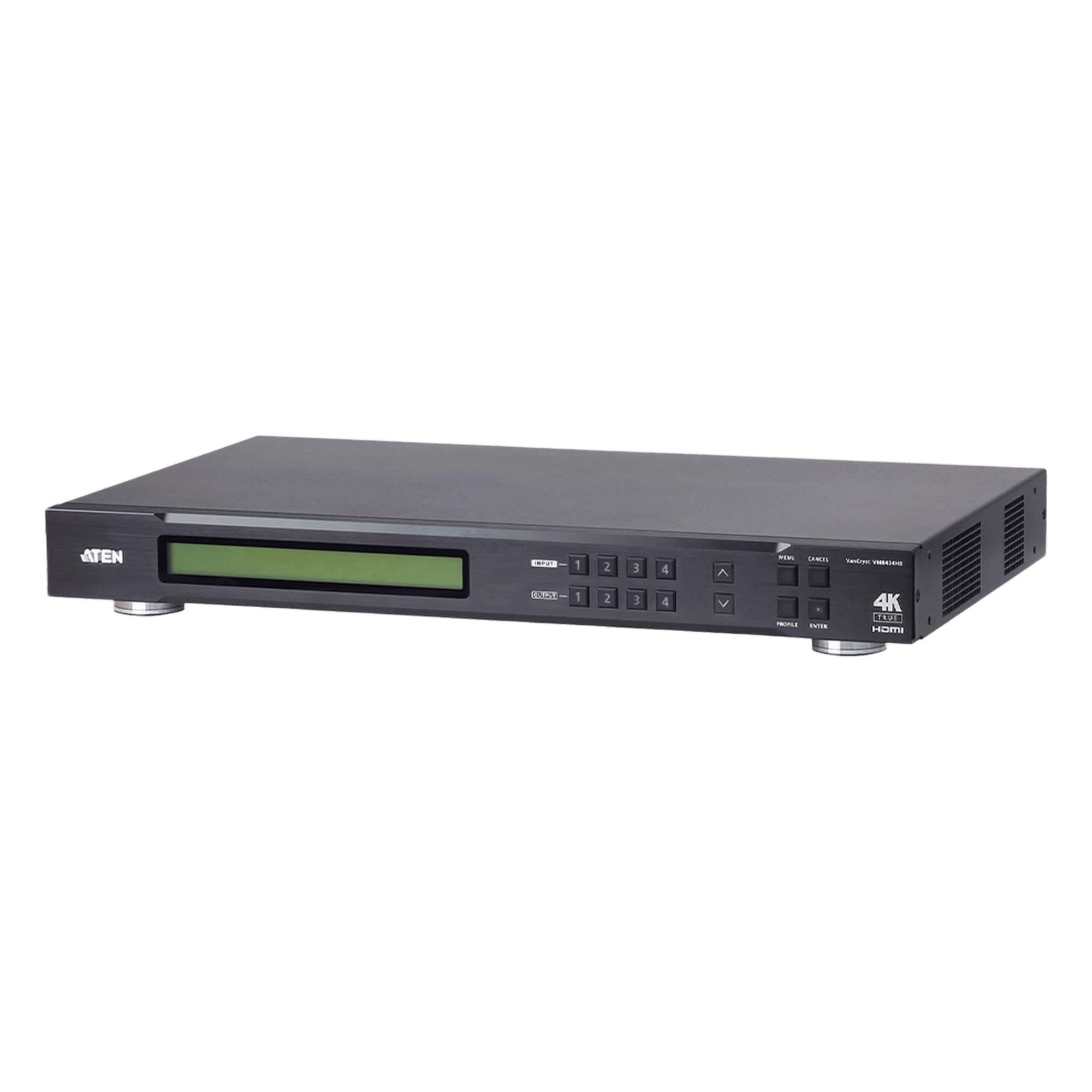 Switch Matricial | 4x4 | True 4K | 4096x2160 / 384 x2160 a 60 Hz | HDR 4:4:4 | HDCP 2.2 | Diferentes Métodos de Control | EDID Expert™ — ATEN · SKU VM0404HB