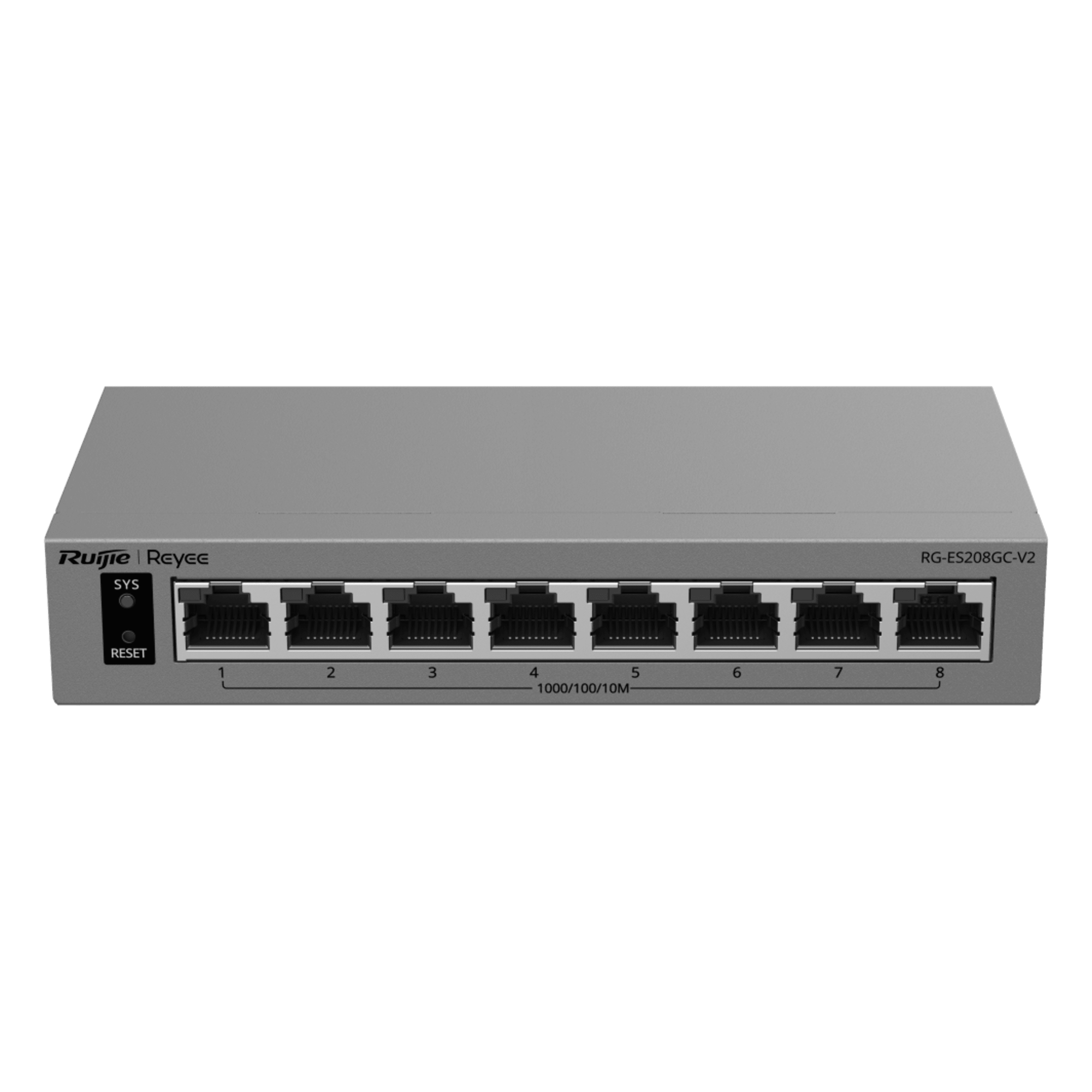 Switch Gigabit Smart Cloud-Managed / 8 Puertos 10/100/1000BASE-T / Capa 2 / Switching 16 Gbps / AI-Powered Failover / Modo CCTV Un-Click / Gestión Cloud / Fanless / Protección Surge 6 kV