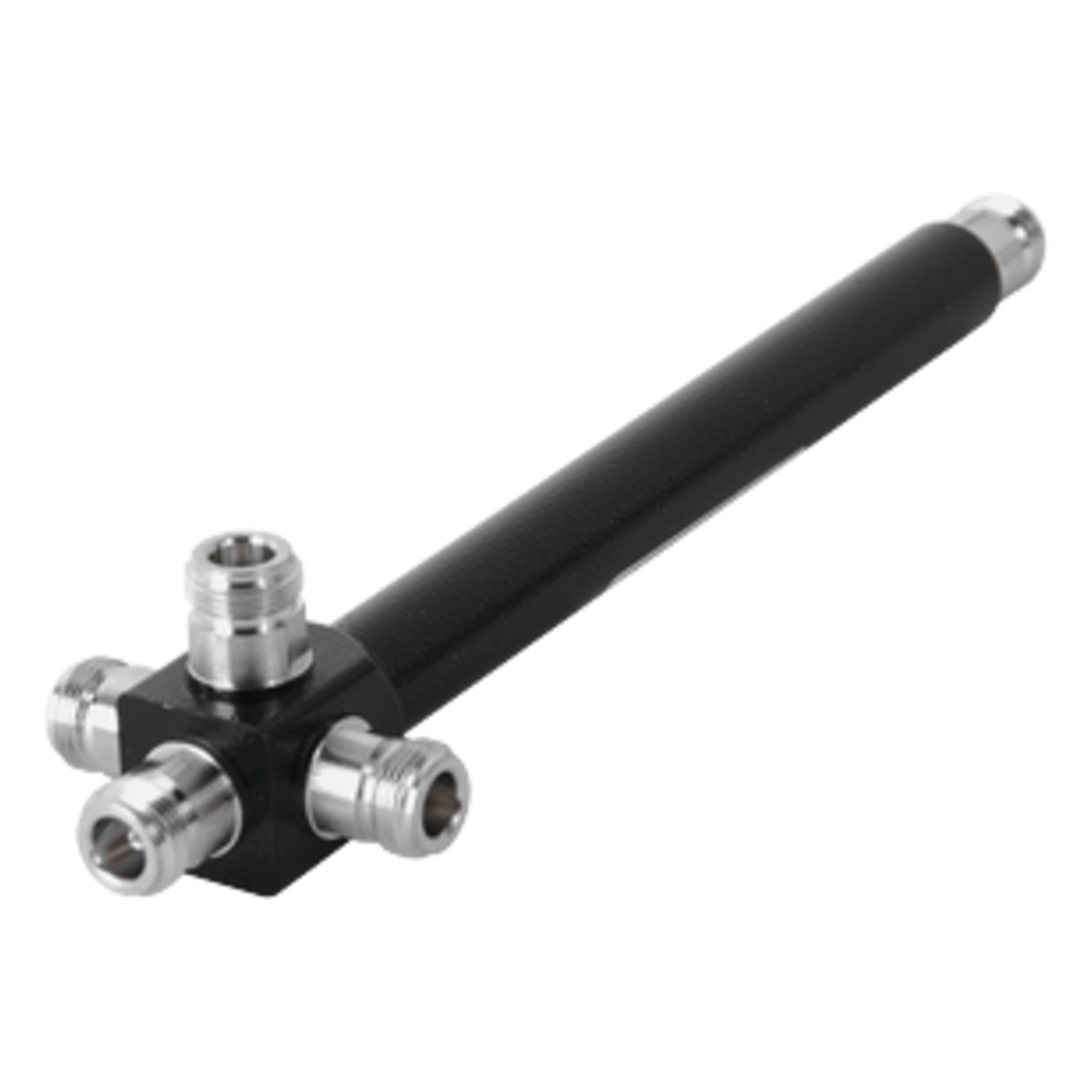 Divisor de Potencia 4 Salidas / 698-2700 MHz / PIM -120 dBc / 200W Potencia Máxima / Conectores N Hembra / Pérdida 6.32 dB / 50 Ohm — EPCOM · SKU CR-PS0727-4C