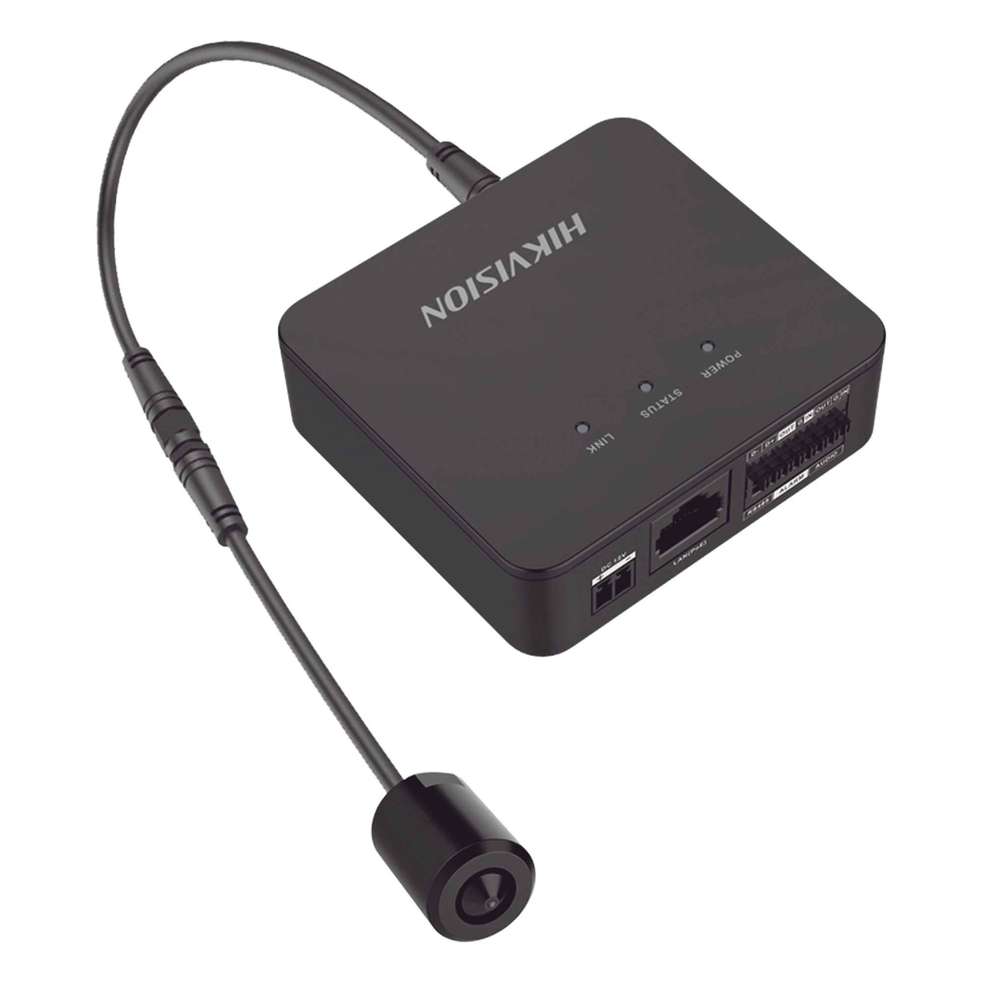 Pinhole IP 2 Megapixel / Lente 3.7 mm / 2 Mts Cable / PoE / Ideal para Cajeros Automáticos (ATM) / WDR / Micro SD / Cámara Tipo Cilindro — HIKVISION · SKU DS-2CD6425G1-10