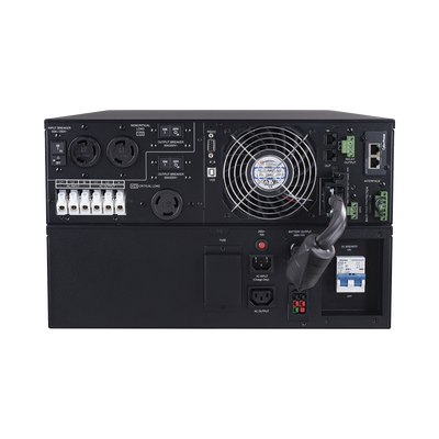 UPS de 8000 VA/ 8000 W, Online Doble Conversión, 200 - 240 Vac de Salida, Terminal Hardwired, Onda Senoidal Pura, Torre o Rack de 6 UR, Con 3 Tomas NEMA L6-30R