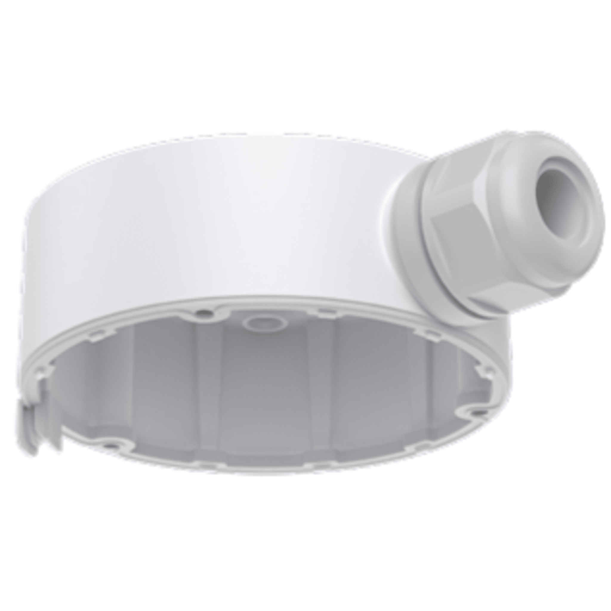 Caja de Empalme Fija para Domo Serie 35 / Material Aluminio / Color Blanco / Compatible con Cámaras Honeywell HC35W / IP67 Resistente a la Intemperie / Incluye Accesorios de Montaje Completo — HONEYWELL · SKU HA35JCBHDF