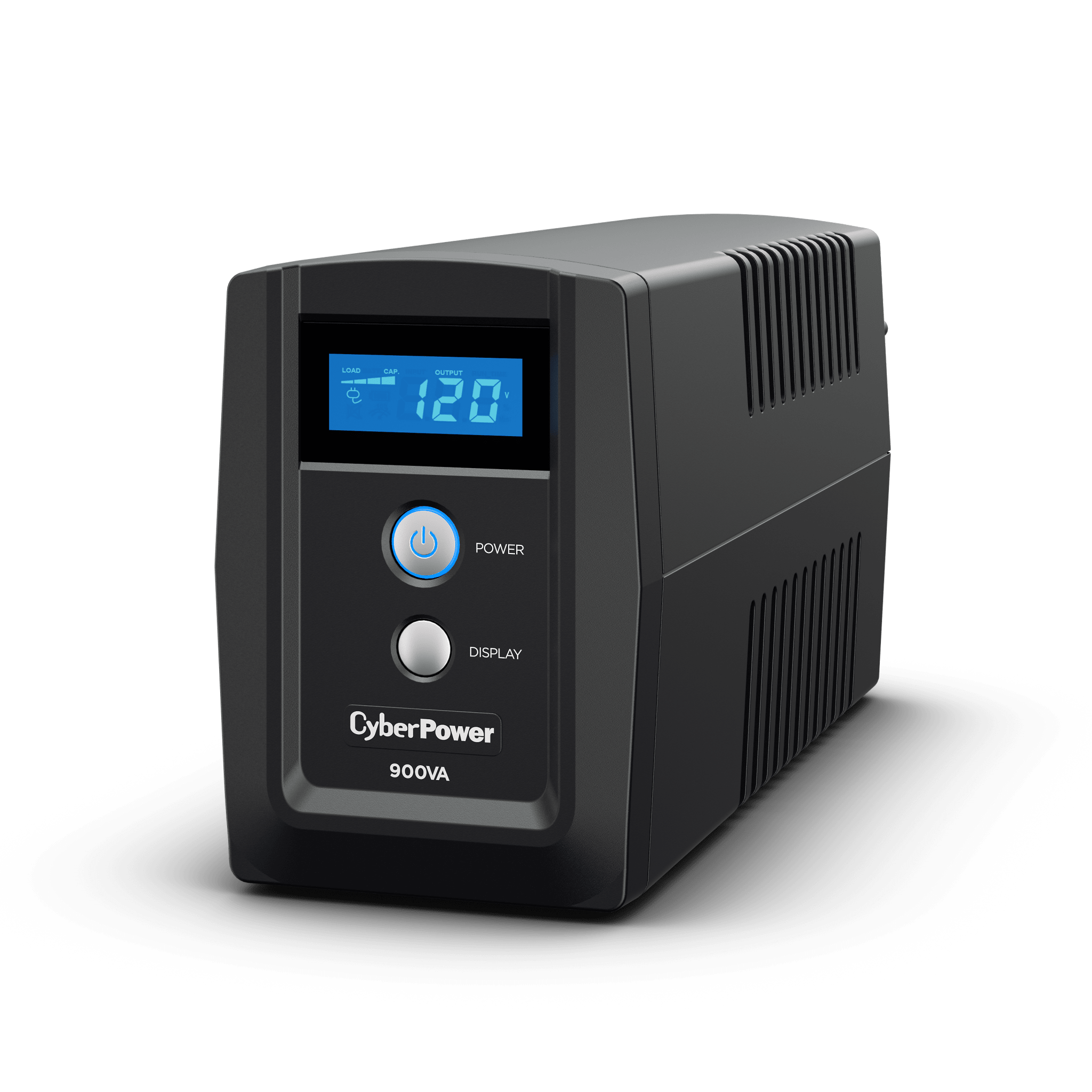 UPS de 900 VA/420 W, Topología Línea Interactiva, Entrada 120 Vca NEMA 5-15P, y 6 Salidas NEMA 5-15R, Con Regulador de Voltaje (AVR)