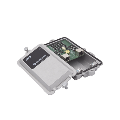 Protector PoE Metálico Exterior / SASD / 1000 Mbps 90W / RJ45 / NEMA 3R / ATEX Certificado