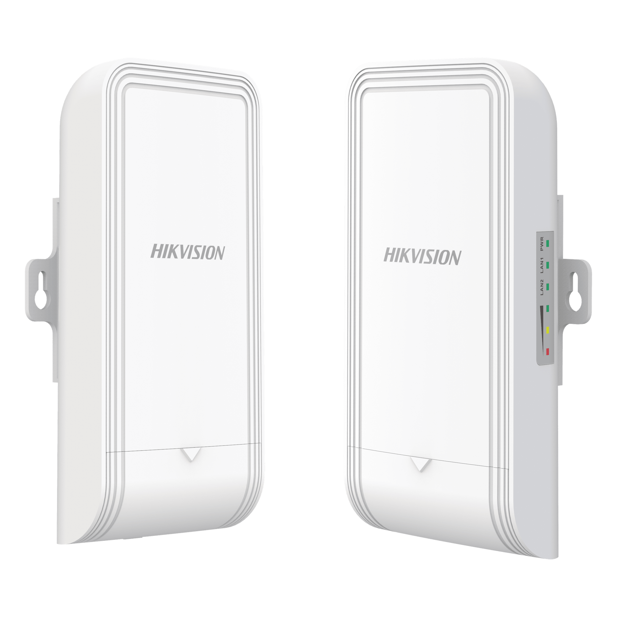 Kit Punto de Acceso (AC) PTP y PTMP en 5 GHz / PoE / Hasta 867 Mbps / Salida PoE (alimenta una camara) / Antena Sectorial de H: 50° / MIMO 2X2 / 12 dBi de Ganancia / Uso en Exterior / Administración Gratuita desde la Nube — HIKVISION · SKU DS-3WF02-5AC/D