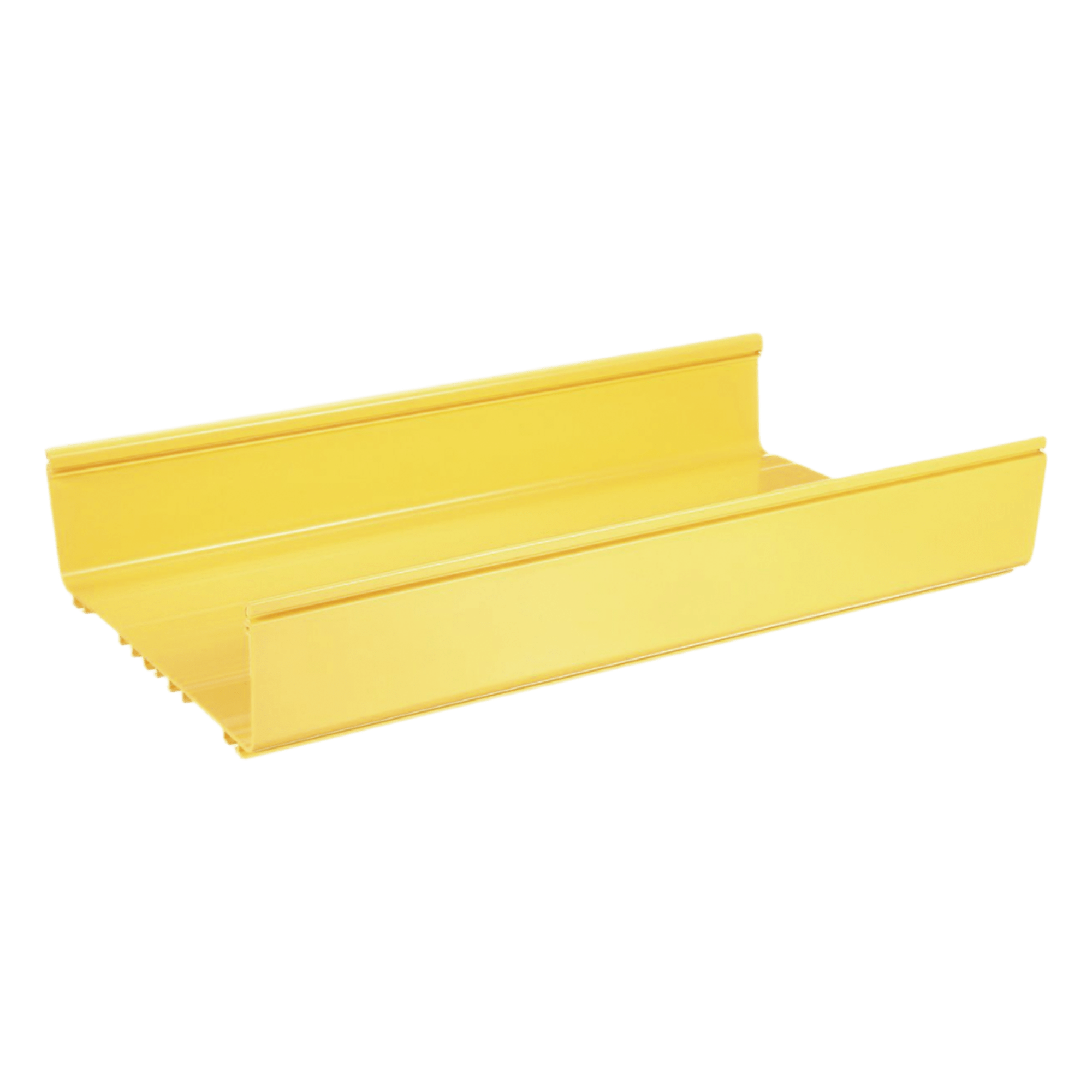Canaleta FiberRunner™ 12X4, de PVC Rígido, Color Amarillo, 1.8 m de Largo — PANDUIT · SKU FR12X4YL6