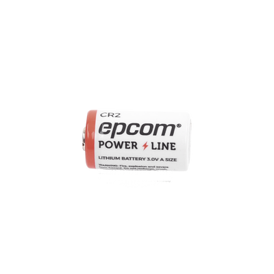 Batería de Litio CR2 / 3V / 850 mAh / No Recargable / Sello Hermético Vidrio-Metal / Operación -40°C a +60°C