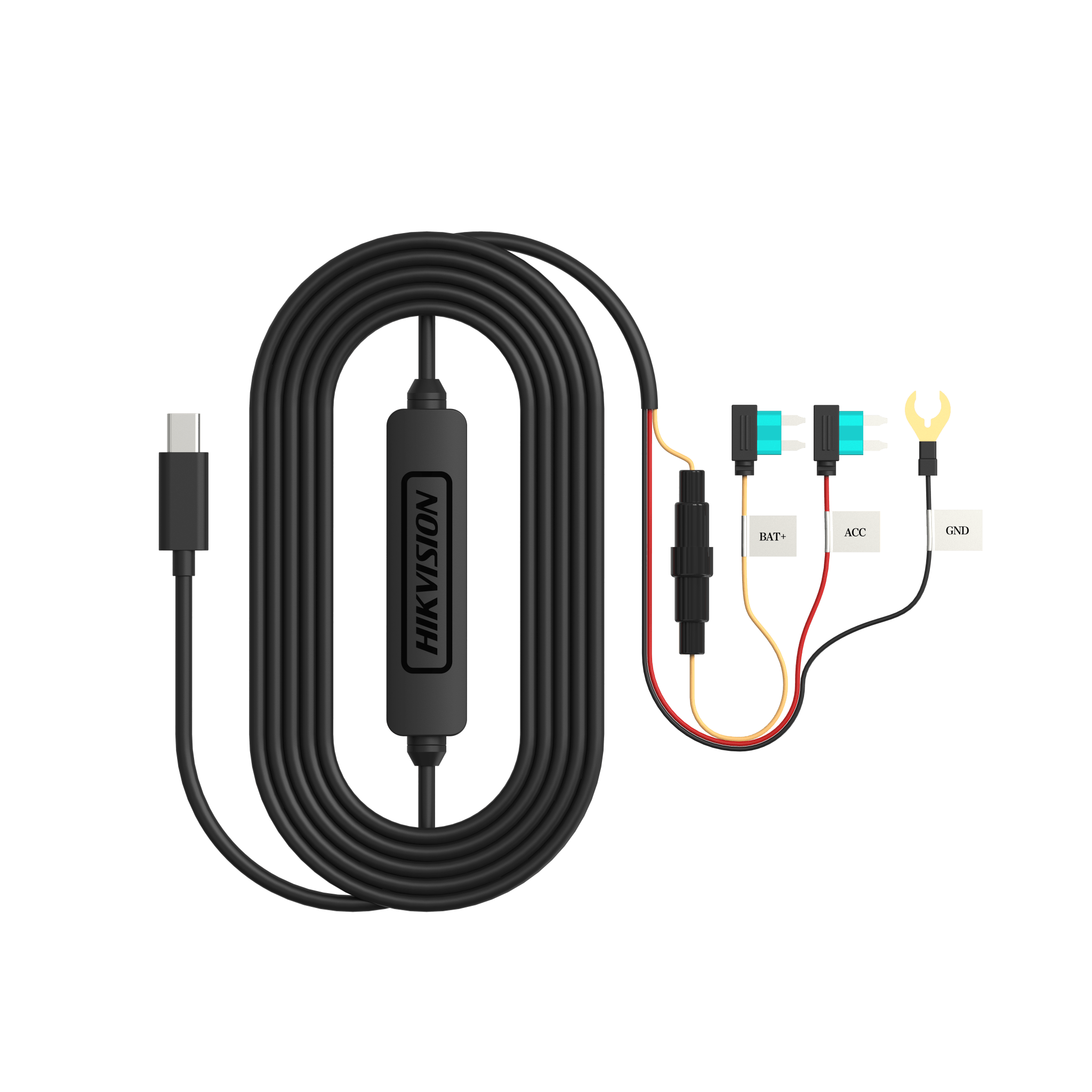 Adaptador para Alimentar Dahscam Directo de la Bateria del Automovil / Compatible con AE-DC2018-K2 / AE-DC4328-K5 