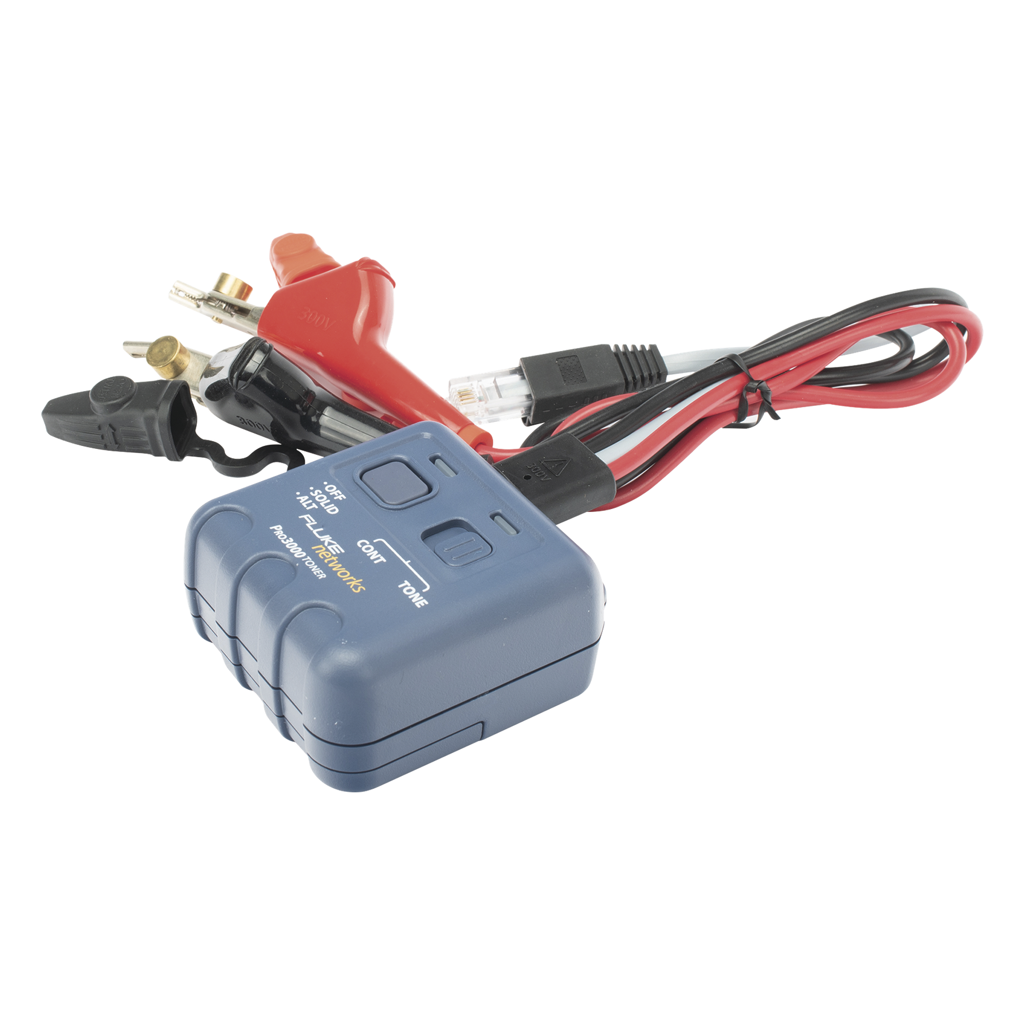 Generador y Sonda (Detector) de Tonos PRO3000, Para Identificación de Señales Analógicas en Cableado Inactivo