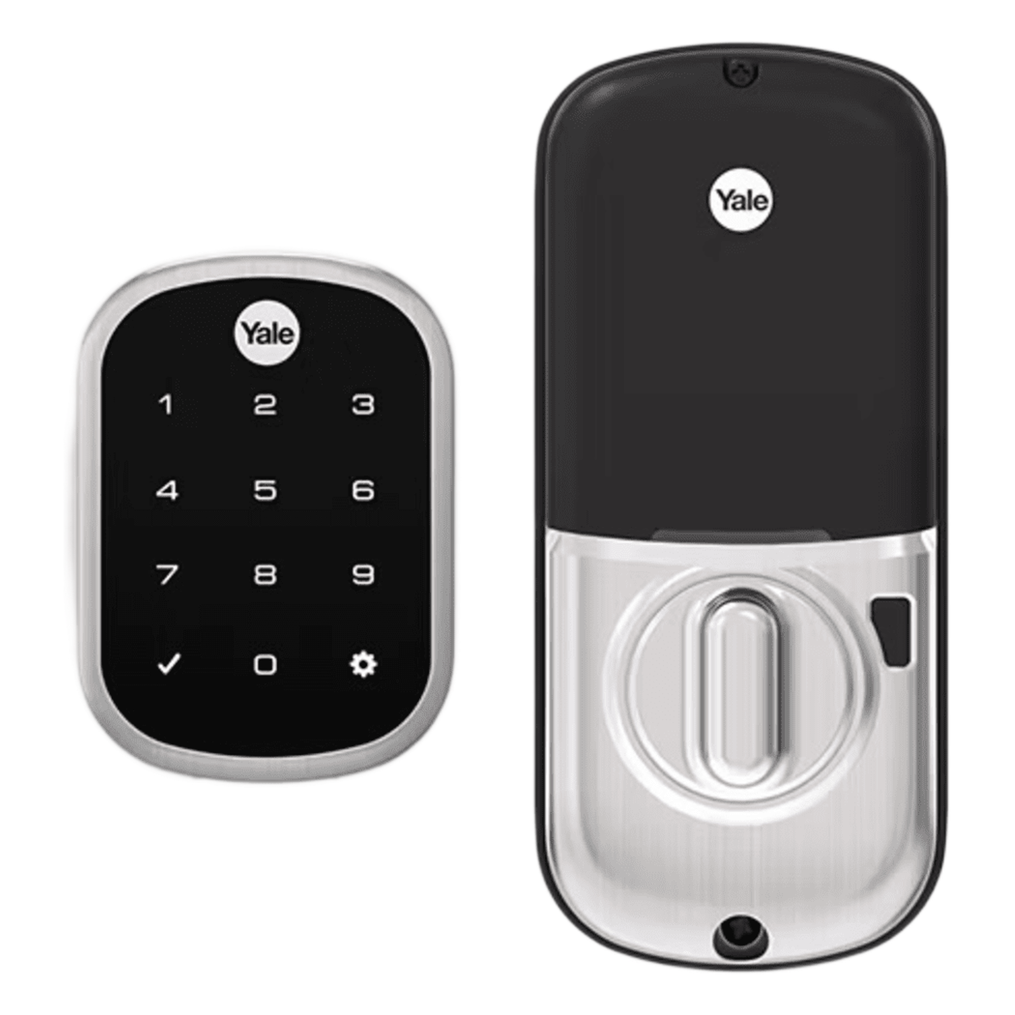 Cerradura Digital YRD256 / Mecanismo de Embutir / Control Remoto con Yale Connect / Compatibilidad Zigbee y Z-Wave Plus / Aplicaciones Alexa y Google Home / Para Puertas de 35mm a 55mm / Uso Residencial y Comercial — YALE-ASSA ABLOY · SKU MX89999