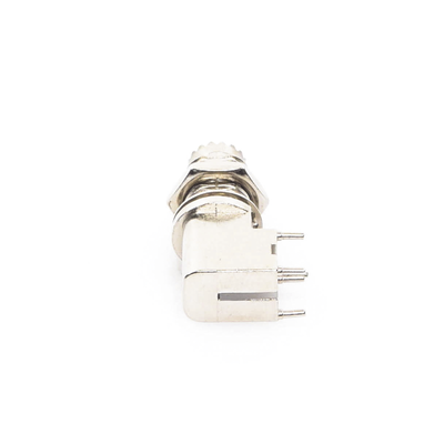 Conector Mini UHF Hembra para Montaje en PCB, Estaño/ Estaño/ Polipropileno.