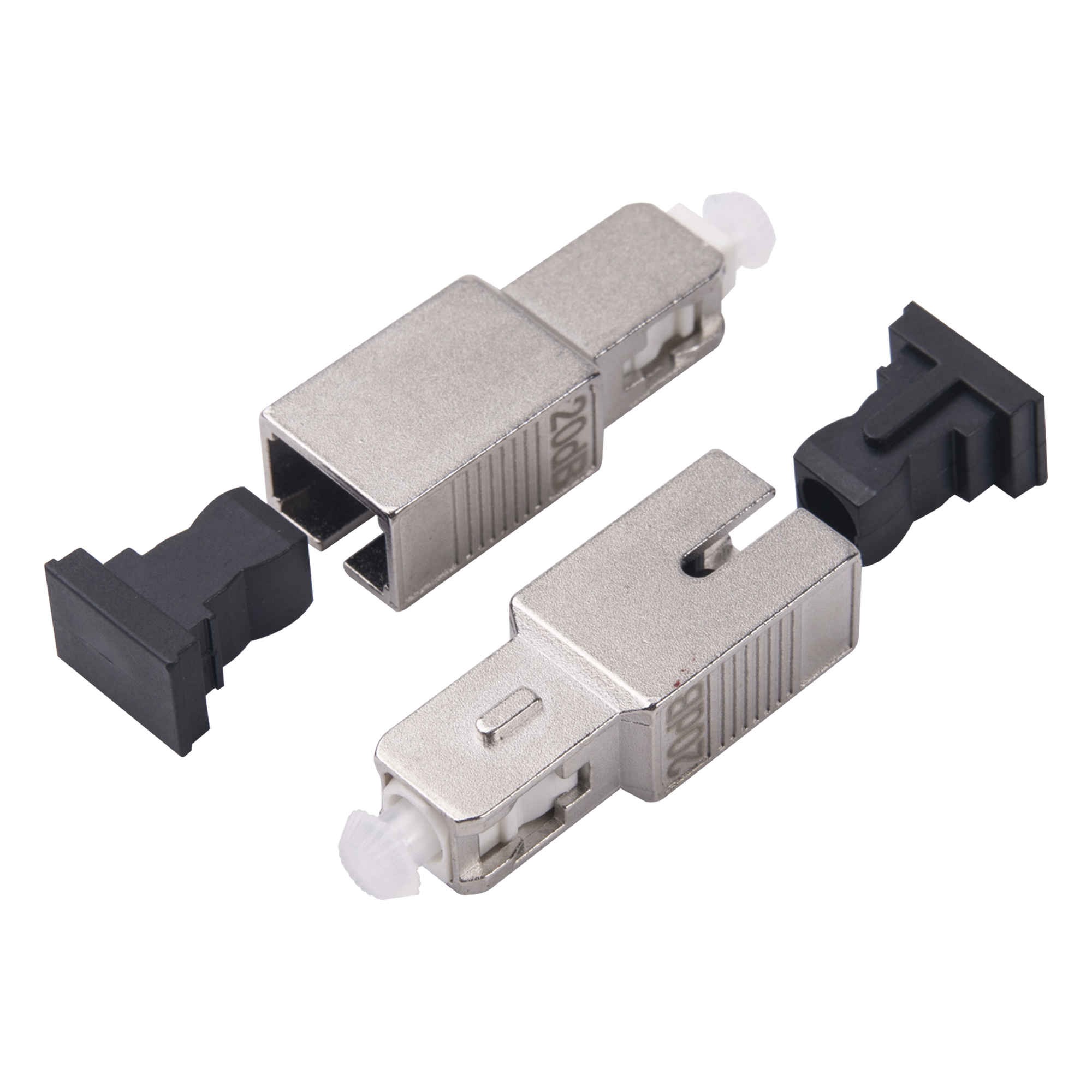 Atenuador Óptico Macho-Hembra con Conector SC/UPC de 15dB para Fibra Monomodo — LINKEDPRO BY EPCOM · SKU LP-FOAD-6107