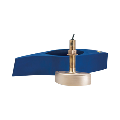 Sensor de Profundidad y Temperatura B258 / 1 kW RMS / Frecuencias Duales 50-200 kHz / Rango de Profundidad 500 m / Bronce / Instalación Thru-Hull / Compatible con Ecosonda BSM-1