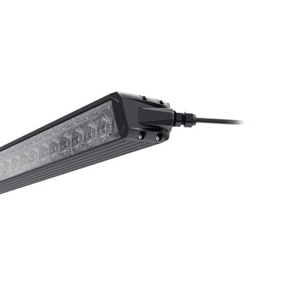 Barra directora de trafico de 8 Modulos, 32 LED, 47 pulgadas, Ambar Con Controlador de 8 interruptores, SAE