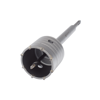 Broca Pasamuros SDS, Sacabocado para Concreto de 65mm con Extensión de 220mm 
