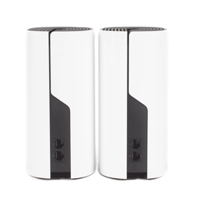 KIT 2 Routers Inalámbricos MESH Interior para Hogar / Doble Banda Wi-Fi 5 AC1200 Mbps / 2 Puerto Gigabit WAN/LAN / 2 Antenas Internas / Administración Mediante la App Deco (iOS, Android) 