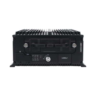 DVR Hibrido Móvil 1080p / 4 Canales TURBO + 8 Canales IP / Soporta 4G / WiFi / GPS / Sensor G / Soporta 2 Memorias SD / Alarmas I/O / Salida de Video
