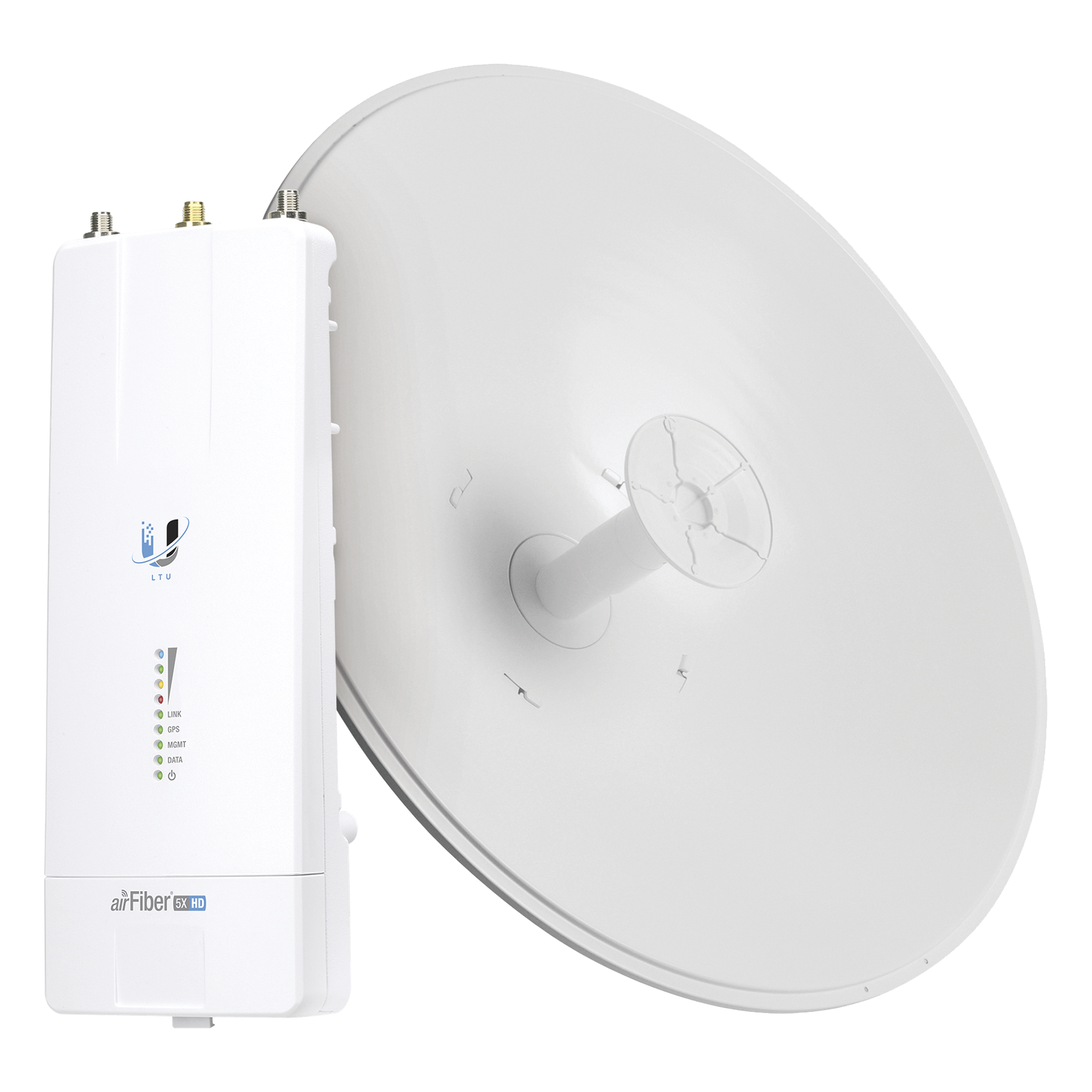 Airfiber Kit AF5X-HD con Antena airFiber 30 dBi Slant-45 — UBIQUITI · SKU AF5X-HD-30-S45