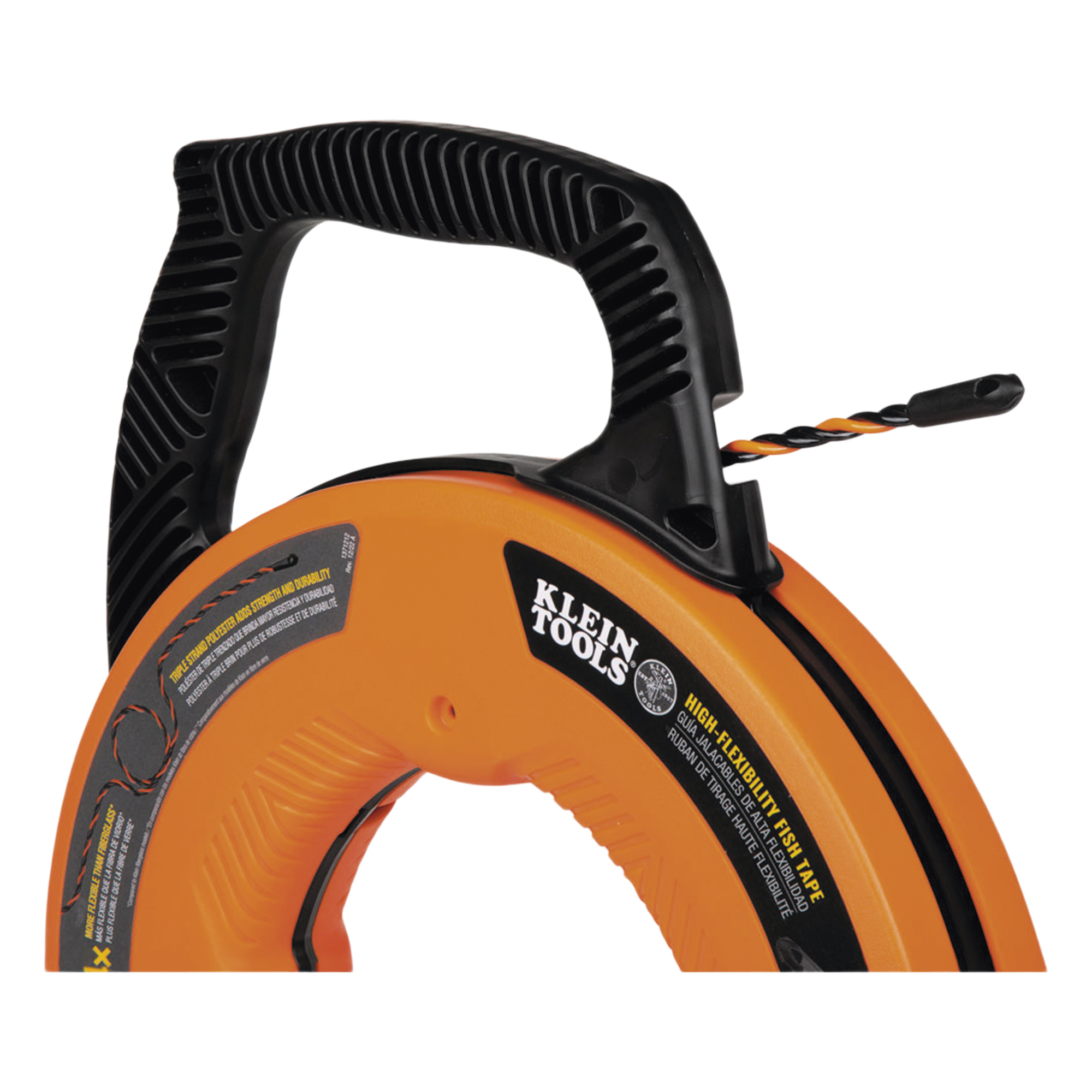 Guía Jalacables de Poliéster de Alta Flexibilidad de 22.9 Metros (75.13 Pies). Con Triple Trenzado — KLEIN TOOLS · SKU 50375