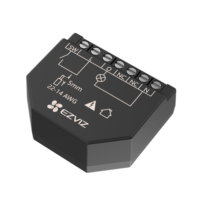 Relevador Wi-Fi Inteligente / Ideal Para Control de Iluminación / 1 Salida para un Apagador / Control Remoto / Horarios Personalizados / Registro de Consumo