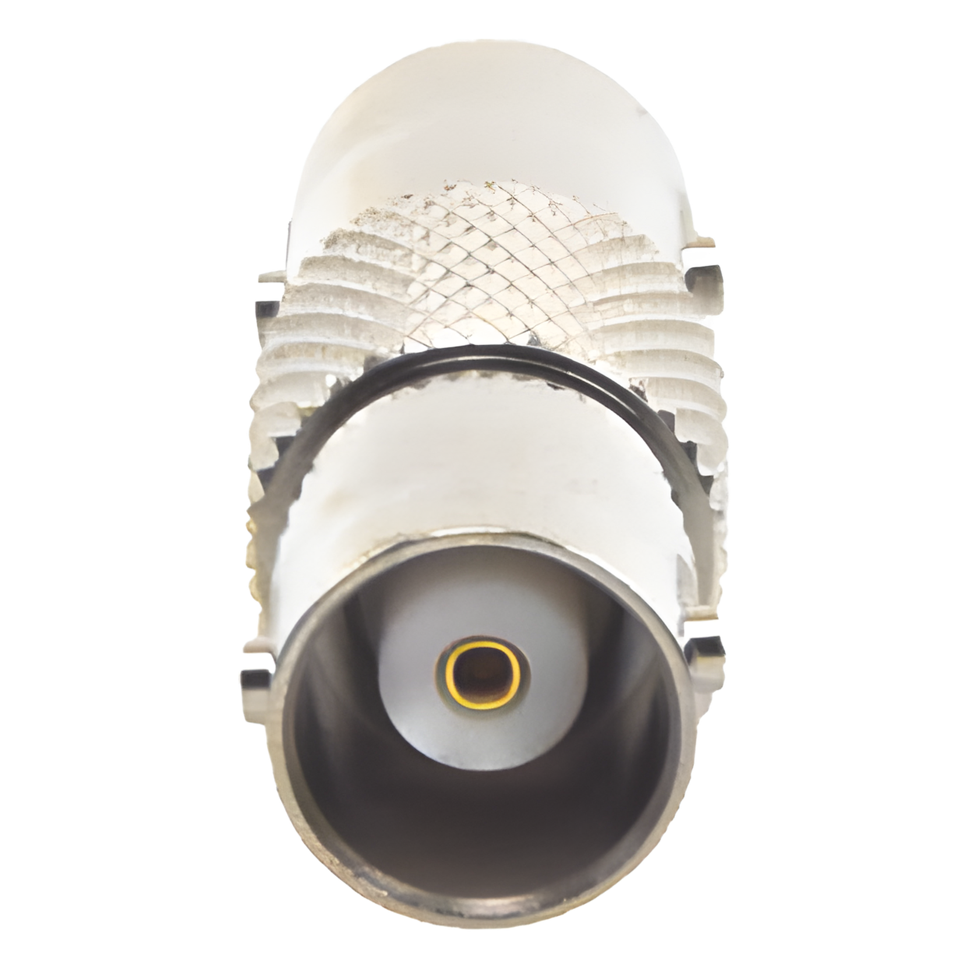 Adaptador Tipo Barril para 50 Ohm de Conectores BNC Hembra a BNC Hembra, Niquel/Oro/Polipropileno. — RF INDUSTRIES,LTD · SKU RFB-1134
