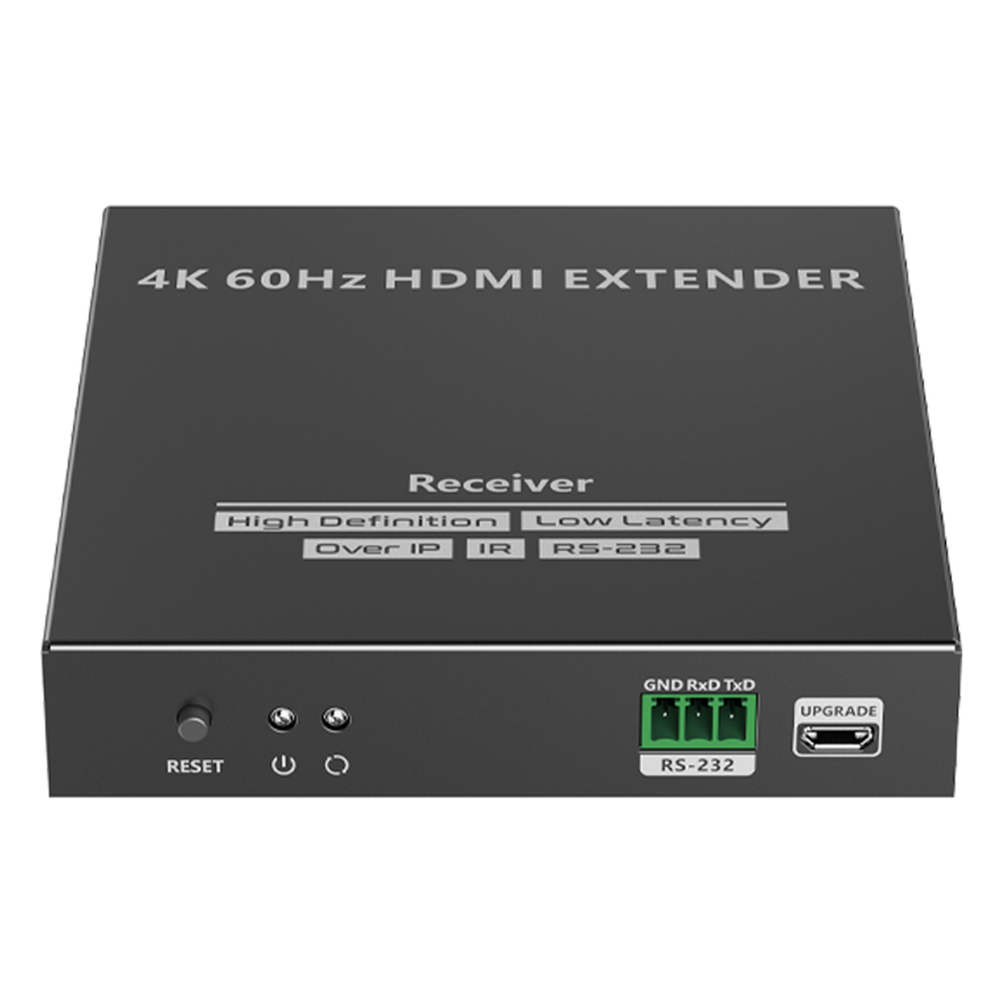 Receptor Compatible para Kit TT582 | 4K @60Hz | Cat 6, 6a y 7 | hasta 120 metros |
