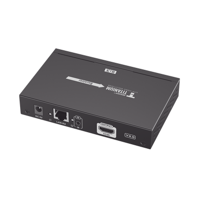 Receptor Compatible para Kit Matricial TT-683-MATRIX-4.0 | Resolución 4K@30Hz | Cat6 | Control IR | Compatible con Switch IGMP (Solo para transmisor versión 4.0).