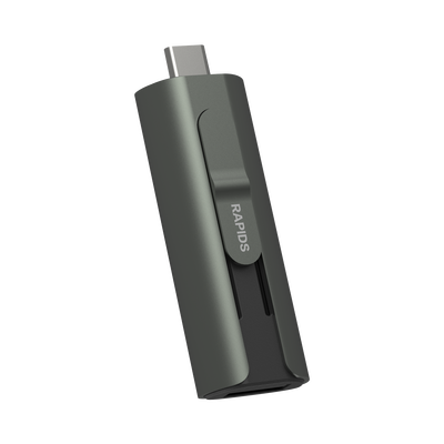 Memoria USB Dual impulsado por SSD Core / 512 GB / USB-C y USB-A / 1000 MB/s de Escritura