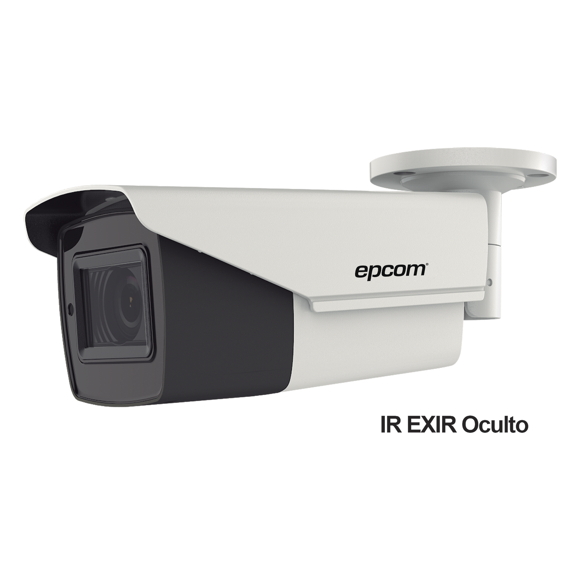 Bullet TURBOHD 4K (8Megapixeles) / Lente Mot. 2.7 a 13.5 mm / Potente IR EXIR de 80 mts / Exterior IP67 / 12 Vcc - 24 VCA / dWDR — EPCOM PROFESSIONAL · SKU B4K-TURBO-Z