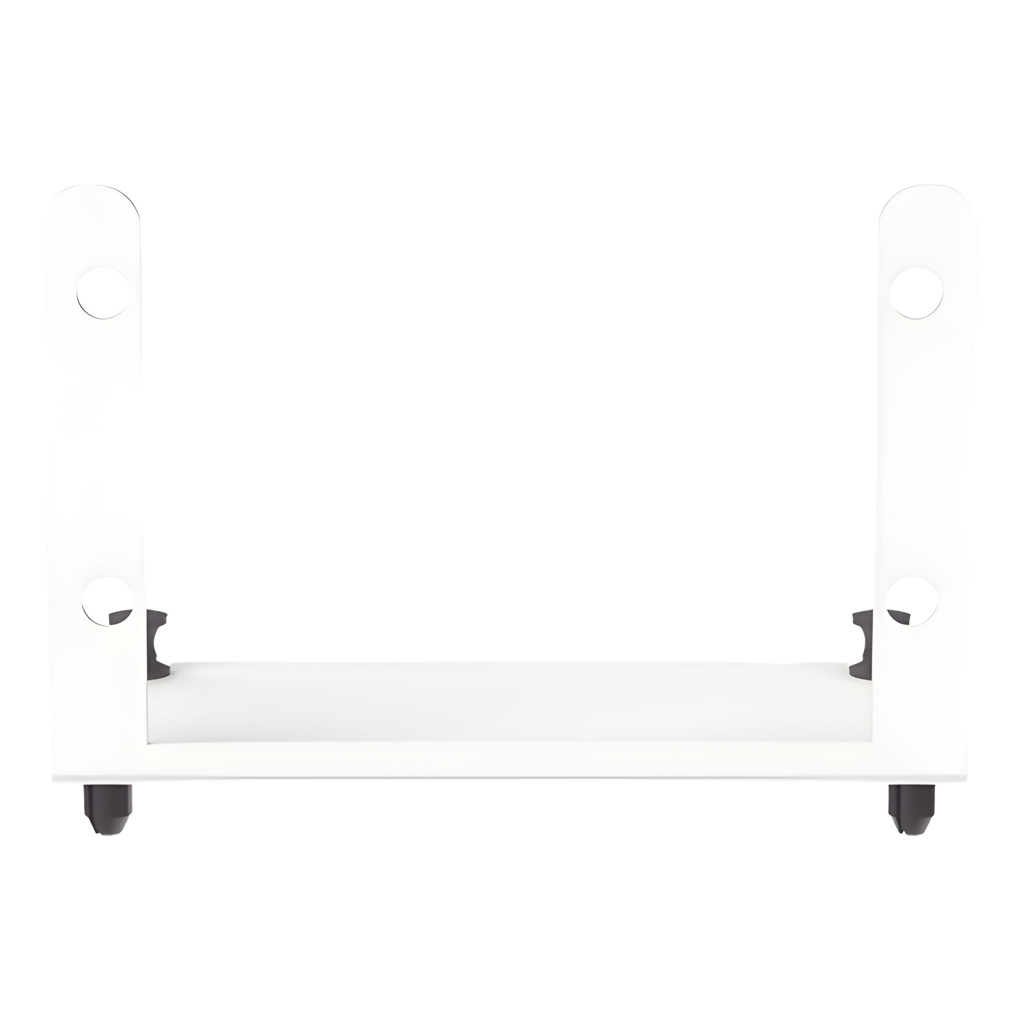 Soporte Para 2 Adaptadores de Fibra Óptica Opticom®, Para Uso con Gabinetes Multipropósito, de Instalación a Presión, Color Blanco — PANDUIT · SKU MSFCB2