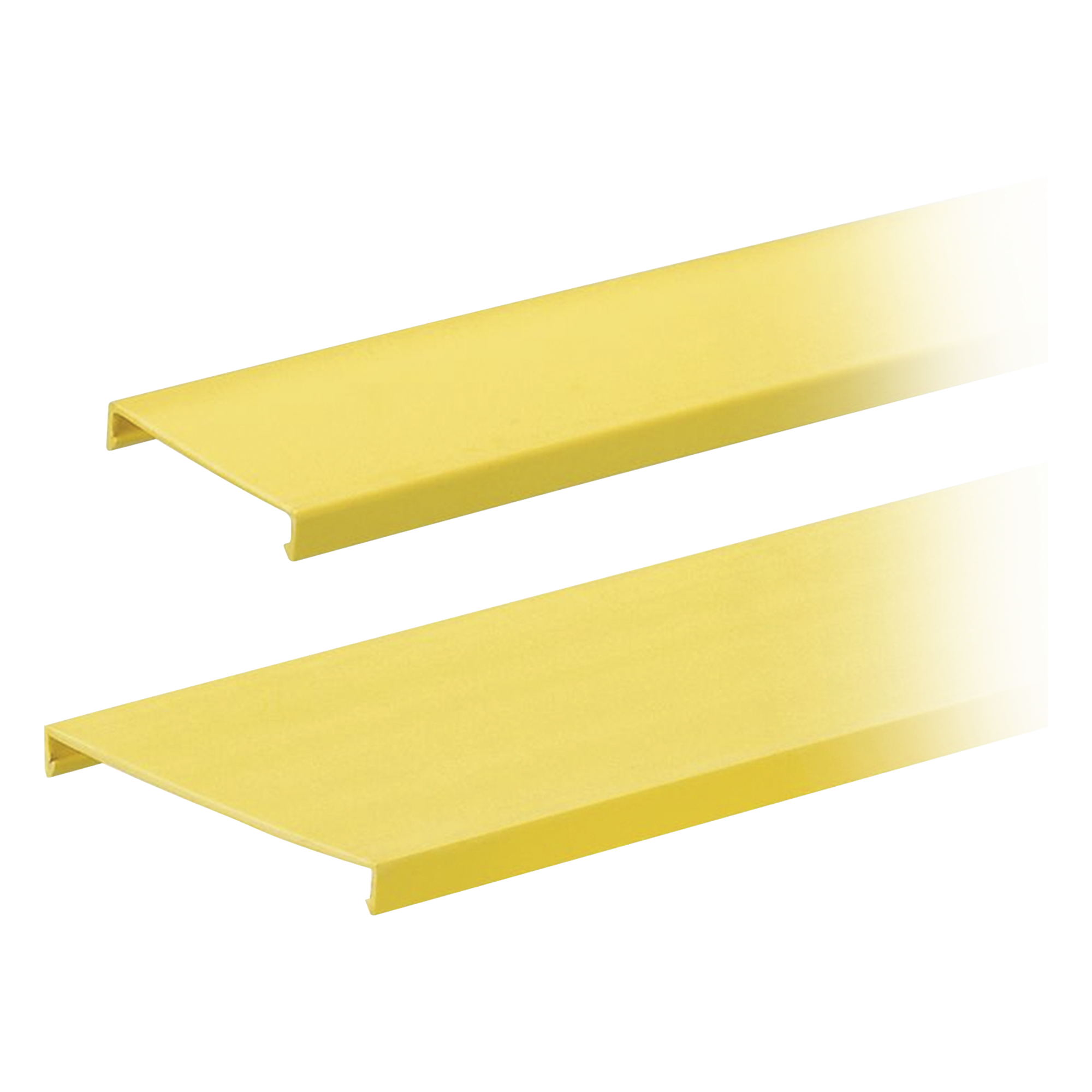 Tapa para Canaleta Ranurada, de 4 in de Ancho, 1828.8 mm de Largo, Color Amarillo — PANDUIT · SKU C4YL6