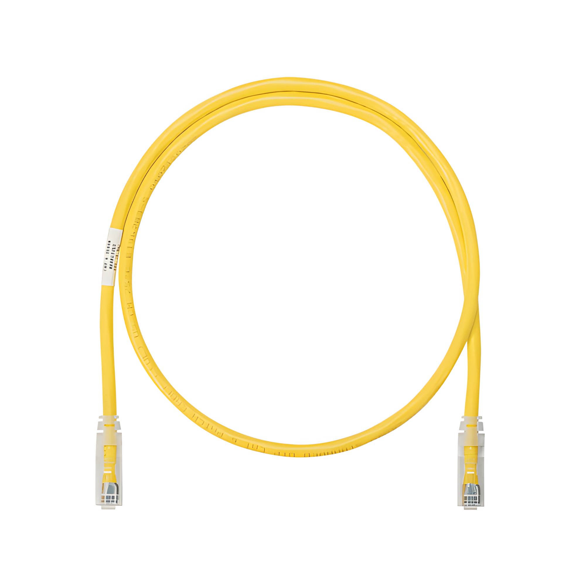 Cable de Parcheo UTP Categoría 6, con Plug Modular en Cada Extremo - 1 Metro (3.28 Pies) - Amarillo — PANDUIT · SKU NK6PC3YLY