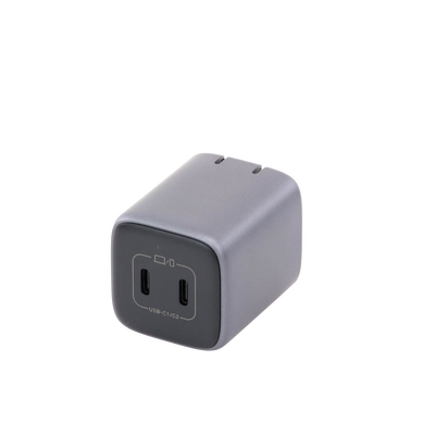Cargador GaN II / 45W / 2 Puertos USB-C / Power Delivery 3.0 / Quick Charge 4.0 / 100-240V