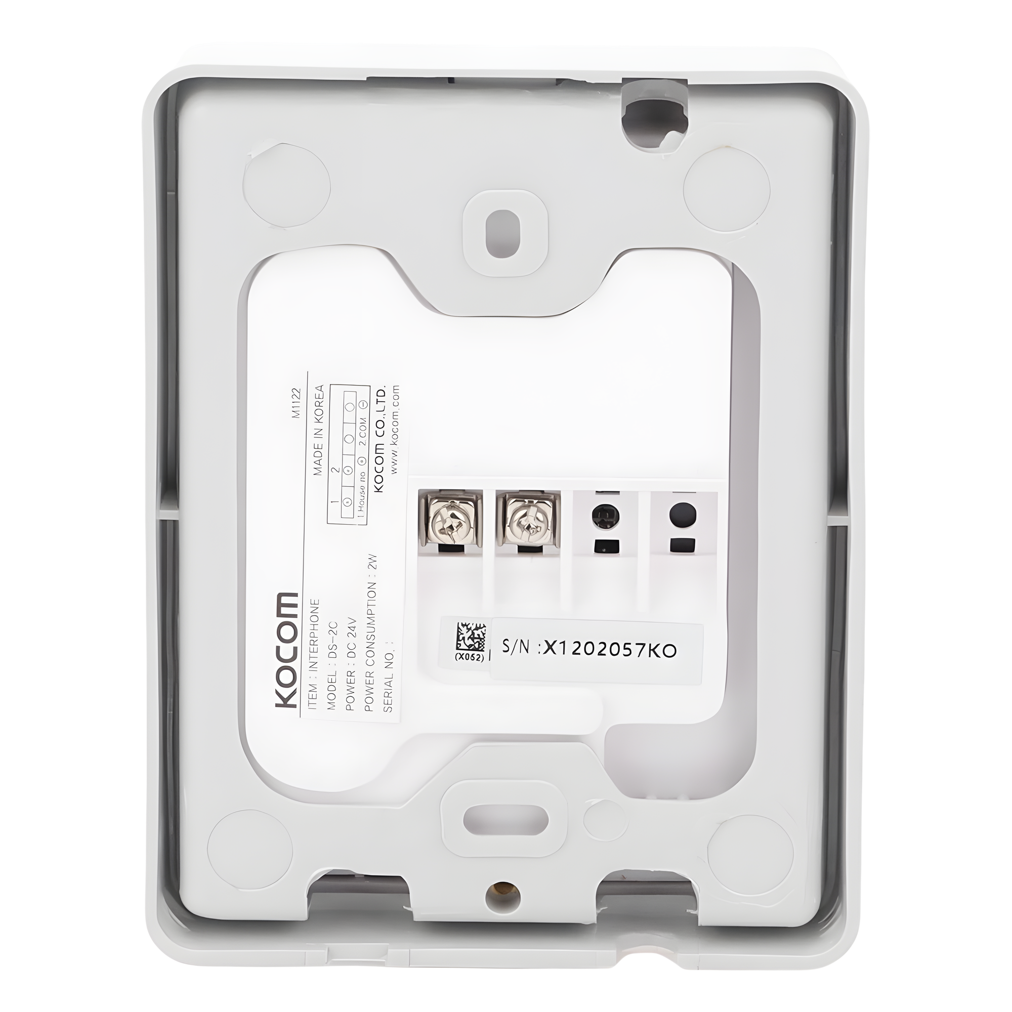 Extensión de Interfono Manos Libres / Compatible con KIP620ML / Montaje en Pared / 2 Hilos / Consumo 2 W / Uso Interior