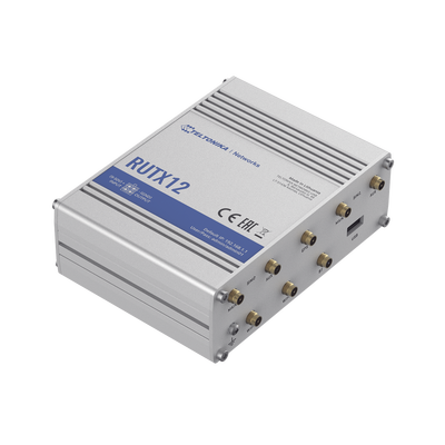 Router Industrial Dual LTE Cat 6 / 600 Mbps / 5 Puertos Gigabit / WiFi 5 / Doble SIM / GNSS / PoE / -40°C a 75°C
