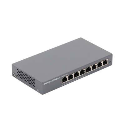 Switch PoE+ Gigabit No Administrable / 8 puertos 10/100/1000 Mbps / 4 puertos PoE+ / hasta 60W