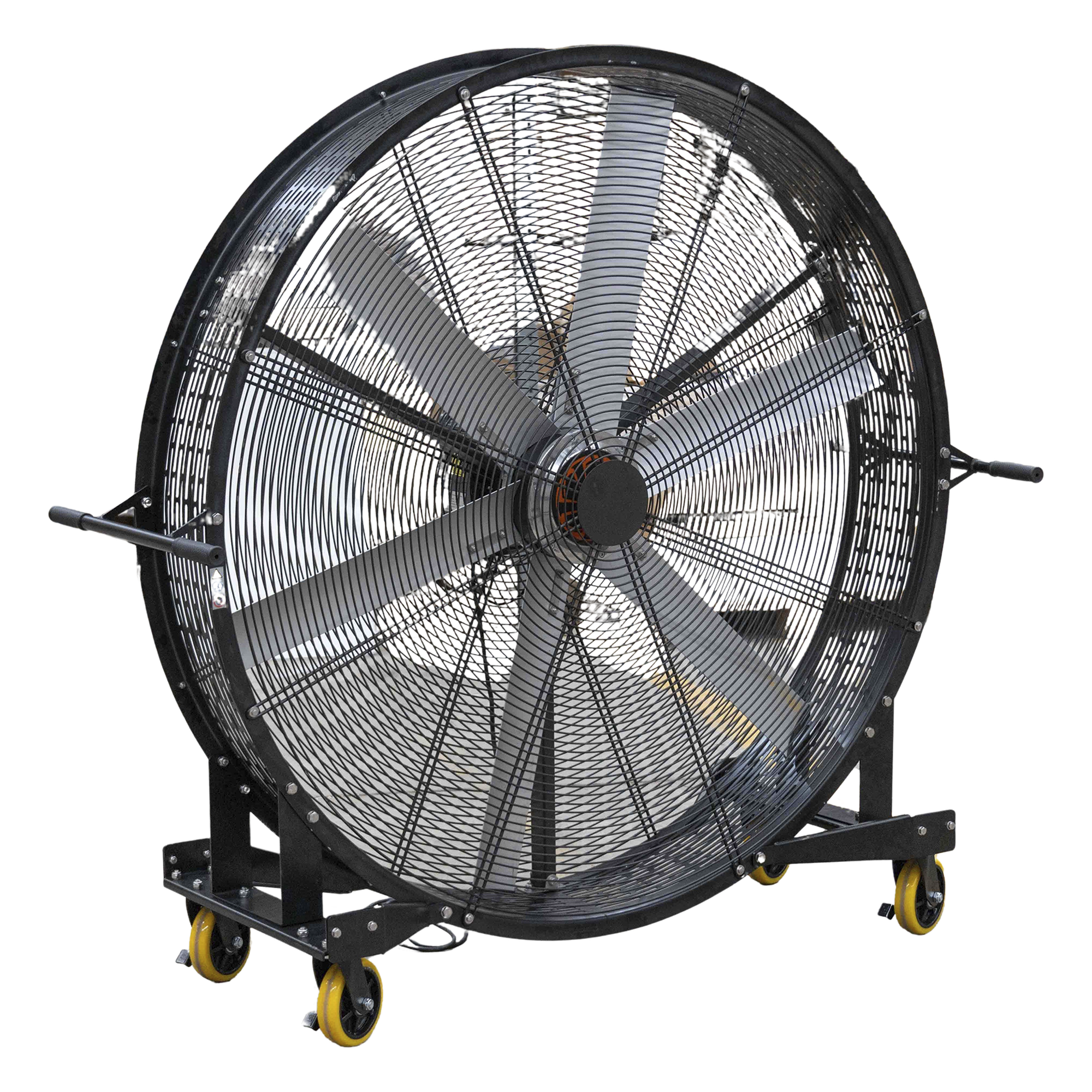 Ventilador Industrial Móvil Ultra Silencioso de 1.5 m y 127 Vca, Ideal para Almacenes, Hangares, Líneas de Producción, Gimnasios