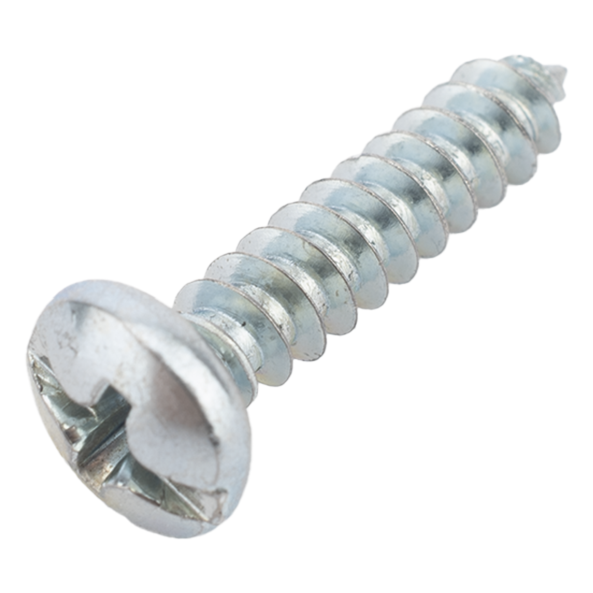 Paquete de 20 taquetes blancos  3/4" y 20 tornillos 8mm x 3/4" (1101-05002)
