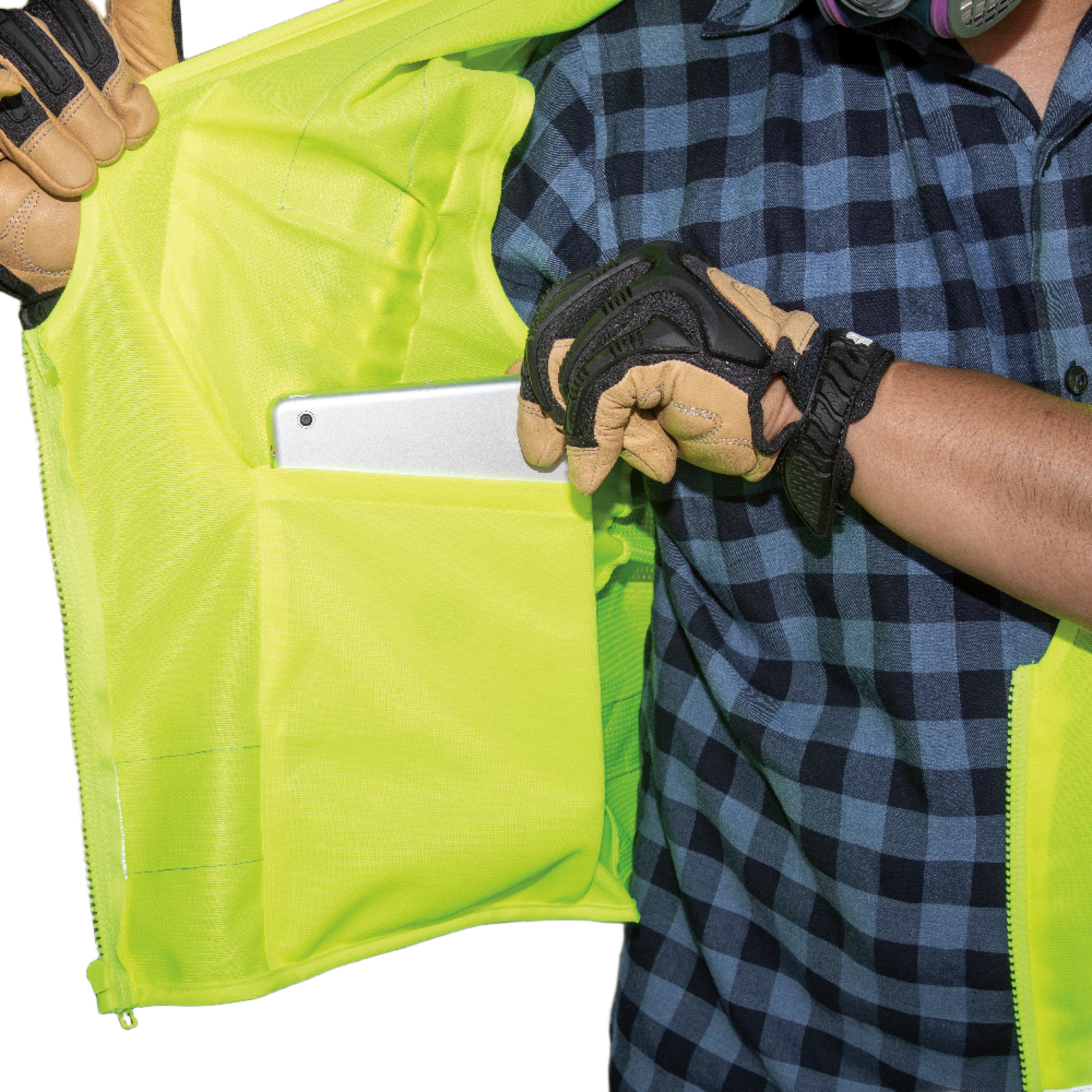 Chaleco d/seguridad reflectanteTalla XL