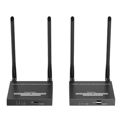 Kit Extensor Inalámbrico | 4K@60Hz | Transmisión hasta 50m | Transferencia IR | Emparejamiento SSID