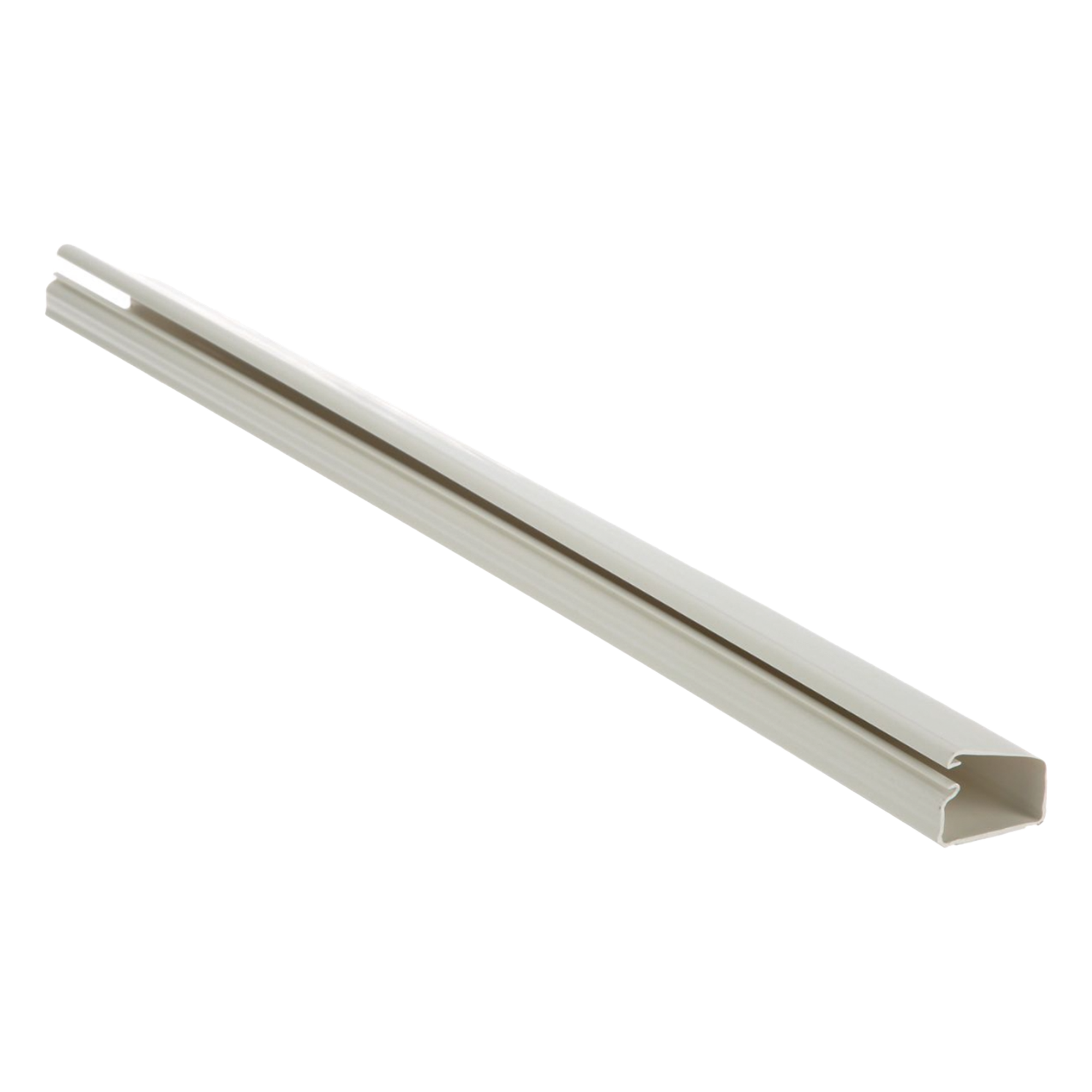 Canaleta LD10 de PVC rígido, con cinta adhesiva para instalación sin herramientas, de 38.4 x 24 x 3048 mm, Color Blanco Mate — PANDUIT · SKU LD10IW10-A
