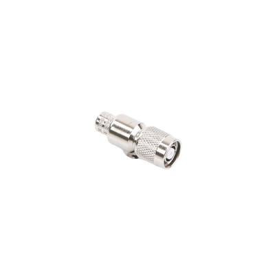 Conector TNC Macho Inverso, Anillo Plegable para ensamblar en cables RG-8/U, LMR-400, Niquel, Oro, Teflón