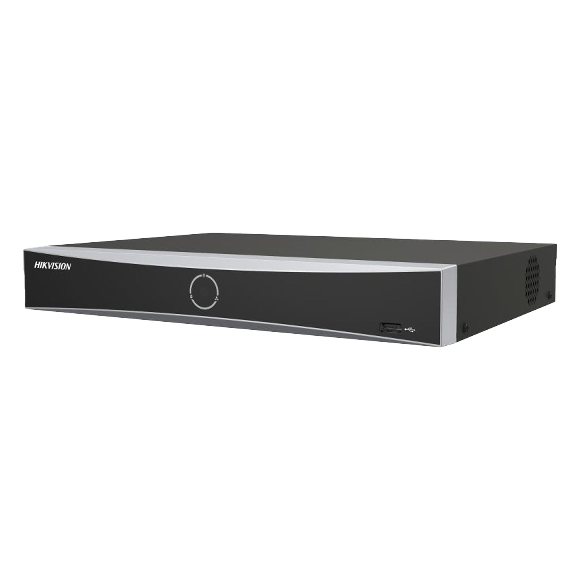 [Acusearch] NVR 12 Megapíxel (4K) / 8 canales IP / 8 Puertos PoE+ / Reconocimiento Facial / AcuSense (Evita Falsas Alarmas) / 1 Bahías de Disco Duro / HDMI en 4K / 300 Metros PoE Modo Extendido — HIKVISION · SKU DS-7608NXI-K1/8P(D)