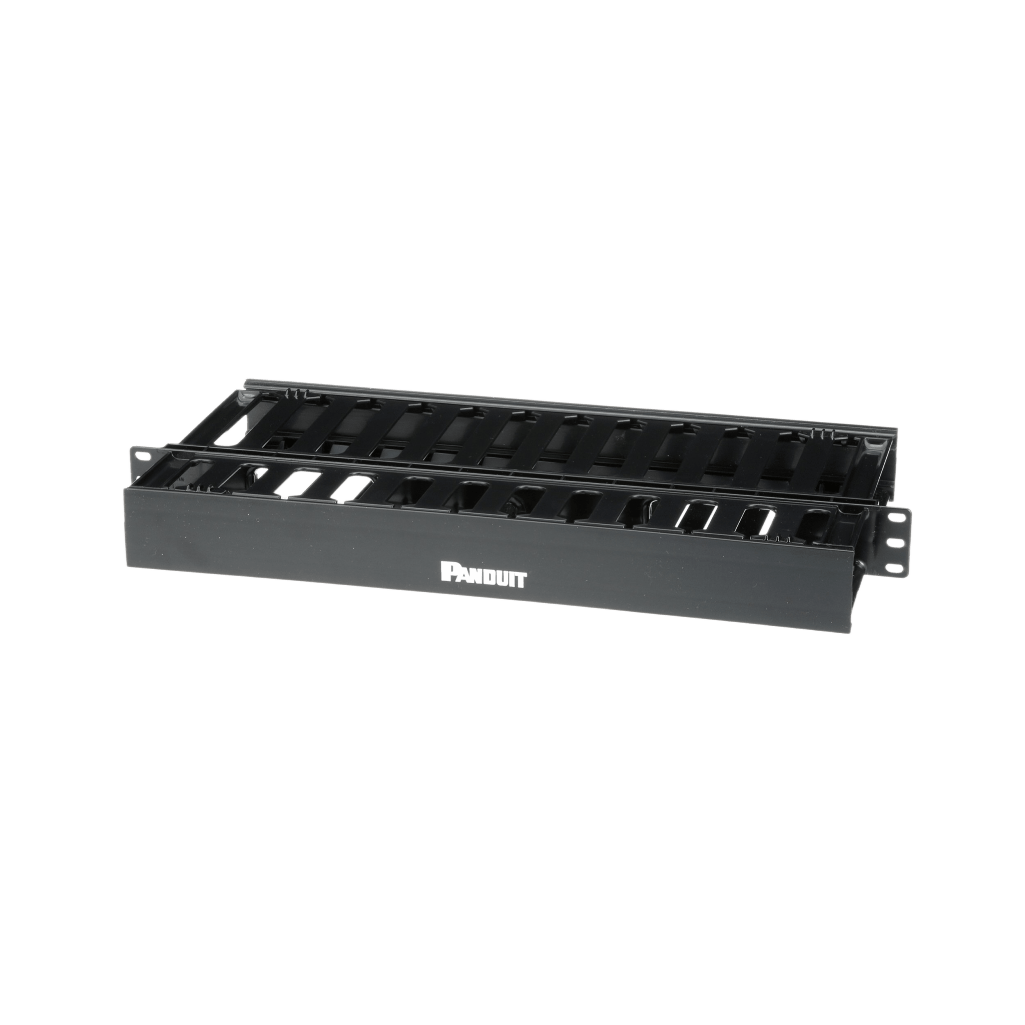 Organizador de Cables Horizontal PatchLink, Doble (Frontal y Posterior), Para Rack de 19in, 1UR